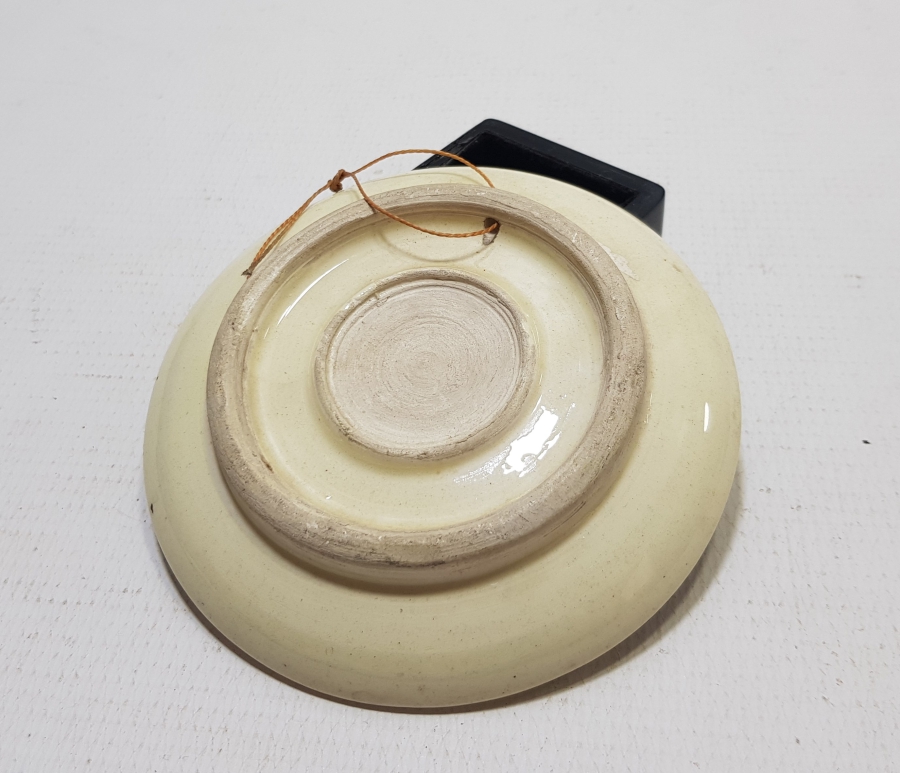 EL BOYAMA ANTİKA KÜTAHYA DUVAR TABAĞI