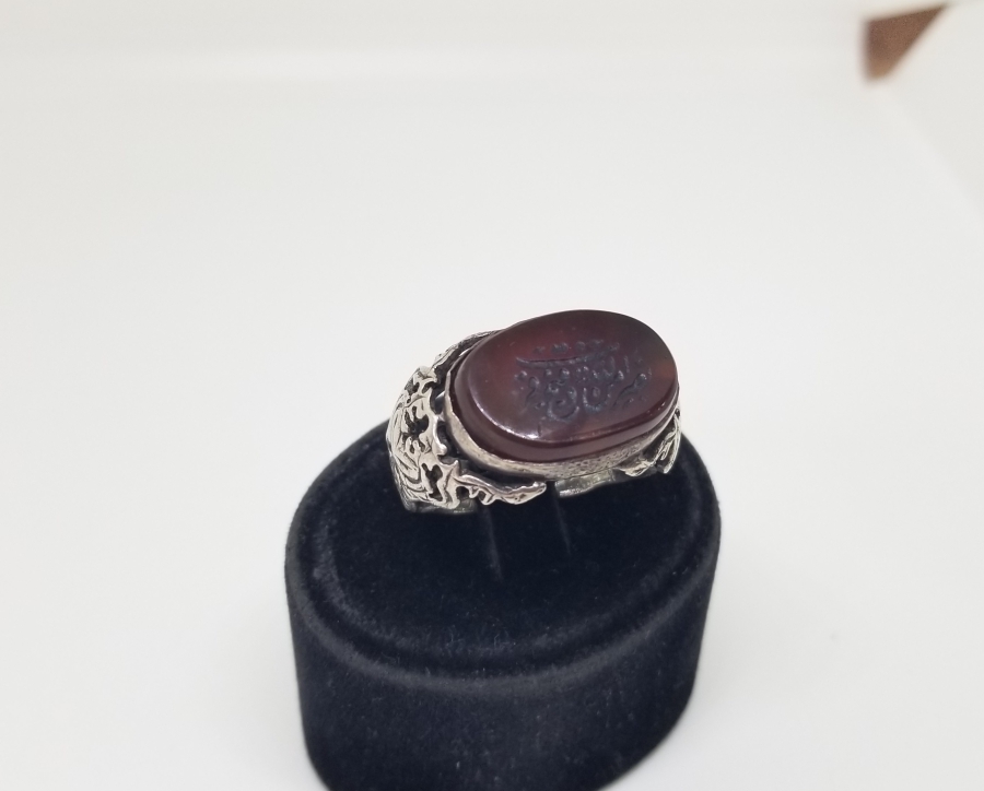 SAF SURESİ 13. AYET YAZILI ÖZEL YAPIM ANTİKA YÜZÜK