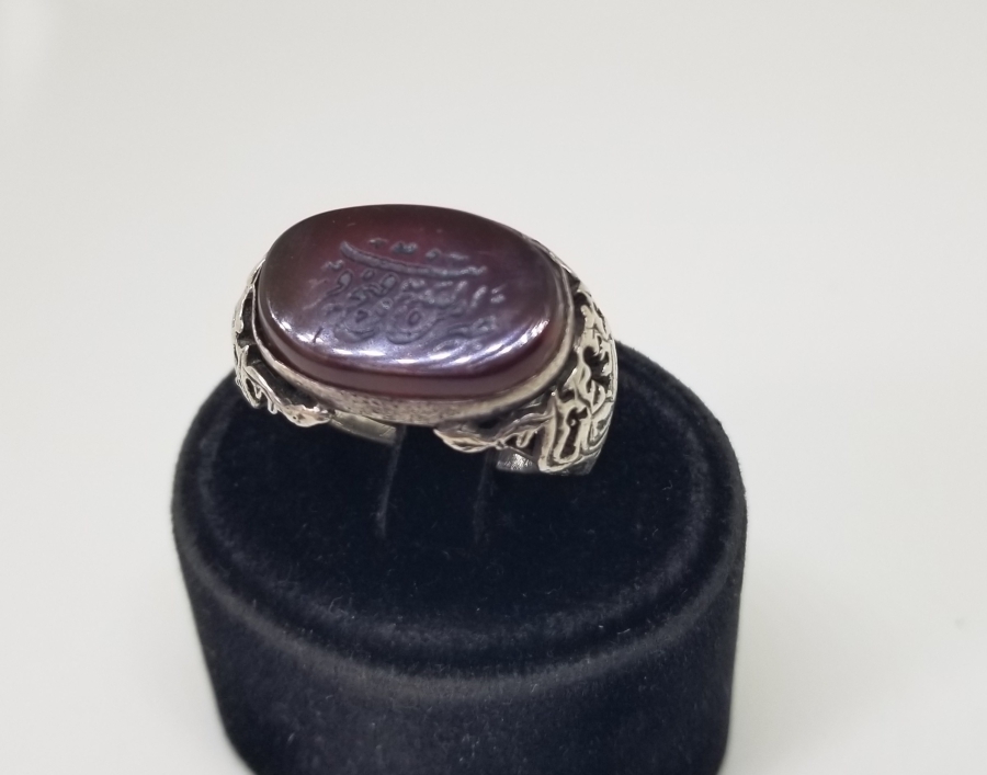 SAF SURESİ 13. AYET YAZILI ÖZEL YAPIM ANTİKA YÜZÜK