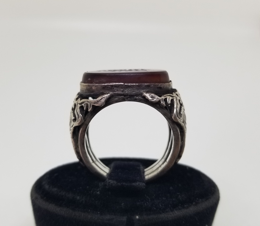 SAF SURESİ 13. AYET YAZILI ÖZEL YAPIM ANTİKA YÜZÜK