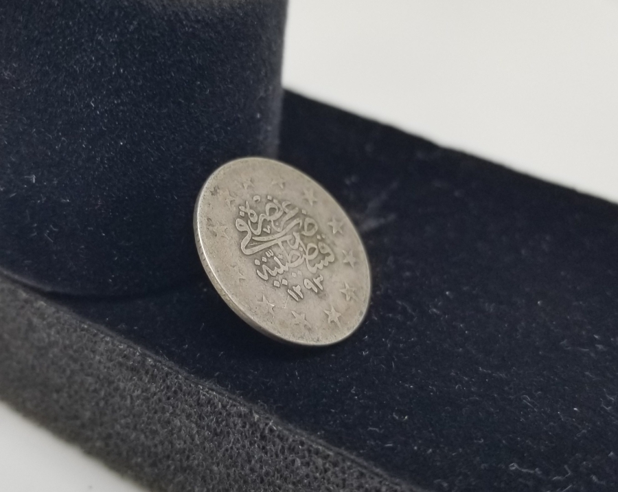 SULTAN ABDÜLHAMİD DÖNEMİ GÜMÜŞ 2 KURUŞ MECİDİYE