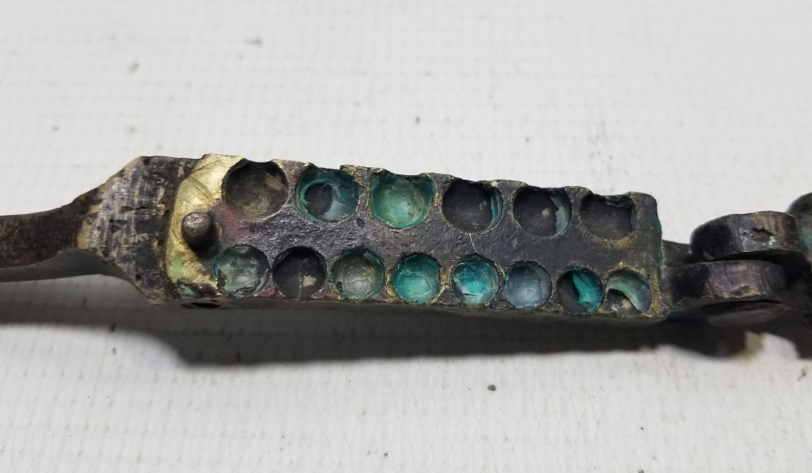 OSMANLI DÖNEMİ TOP ŞARAPNELİ KURŞUN KALIBI