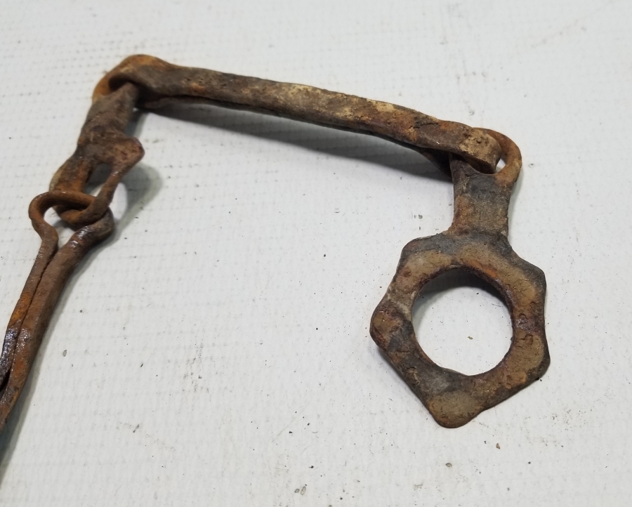 OSMANLI DÖNEMİ EL YAPIMI KONAK KAPI TUTMACI