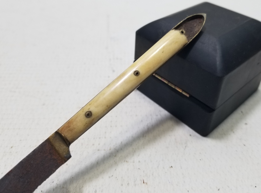 KEMİK SAPLI OSMANLI DÖNEMİ KARADENİZ KAMA