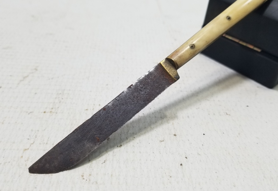 KEMİK SAPLI OSMANLI DÖNEMİ KARADENİZ KAMA