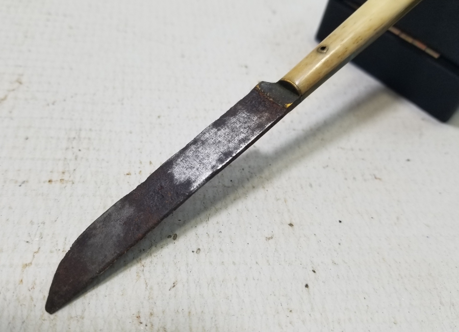 KEMİK SAPLI OSMANLI DÖNEMİ KARADENİZ KAMA