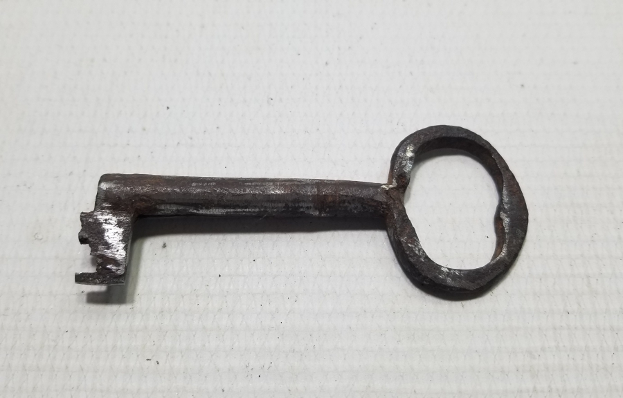 EL DÖVME DEMİRDEN MAMUL OSMANLI DÖNEMİ SANDIK ANAHTARI