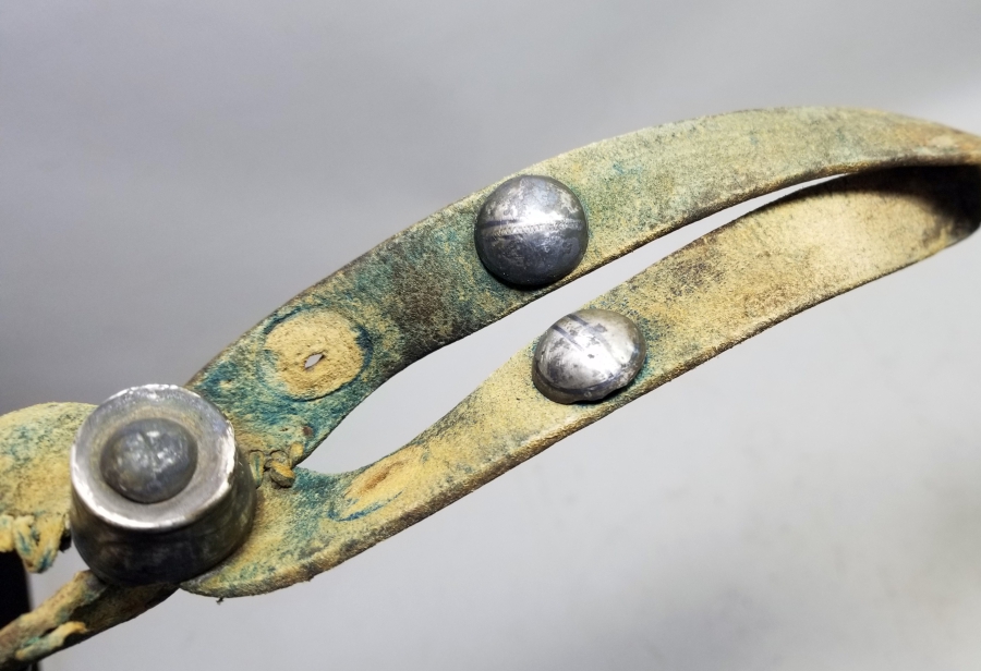 OSMANLI DÖNEMİ ÇERKES İŞİ GÜMÜŞ AT DÖŞLÜĞÜ