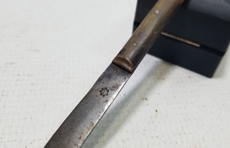 BOYNUZ SAPLI OSMANLI DÖNEMİ KARADENİZ YAN KAMASI