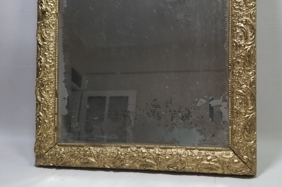 ÜZERİ ALTIN VARAKLI OSMANLI DÖNEMİ AYNA