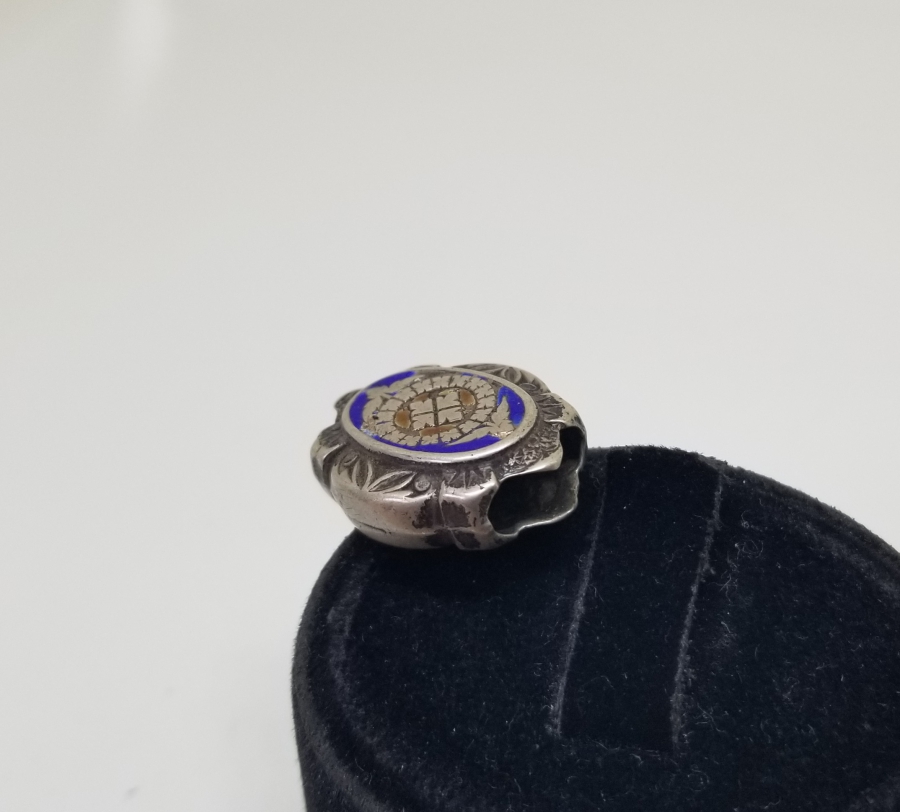 ÜZERİ MİNE İŞÇİLİKLİ OSMANLI DÖNEMİ GÜMÜŞ KÖSTEK SÜRGÜSÜ