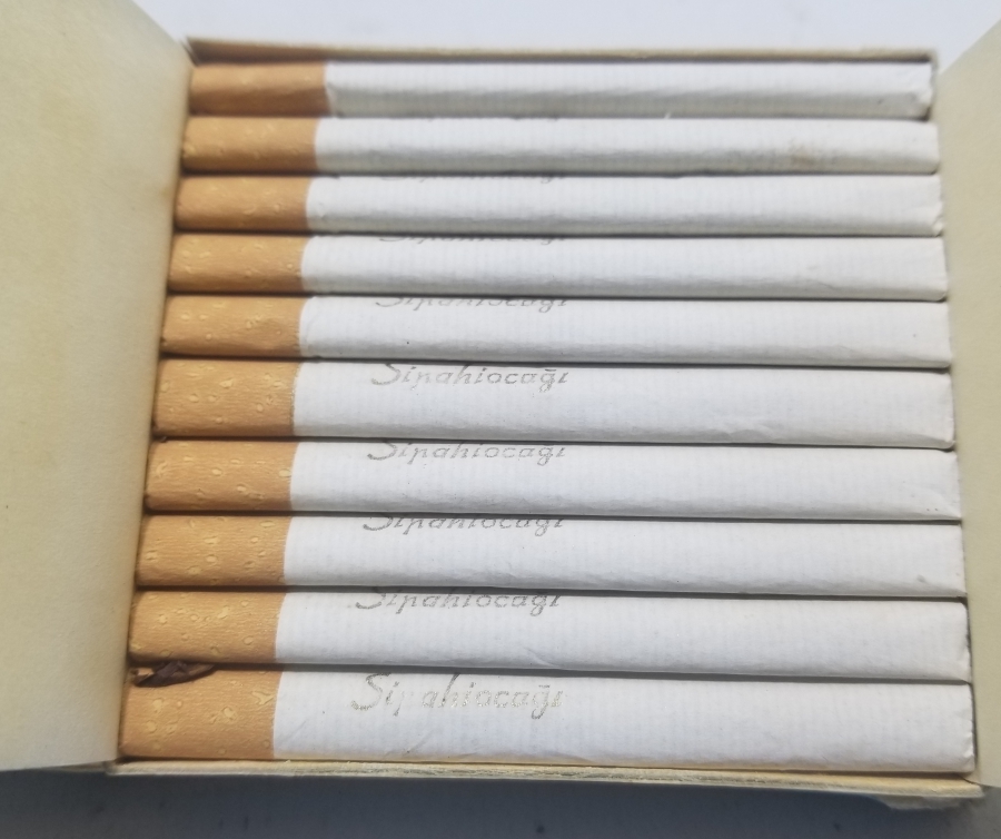 İÇİ DOLU ANTİKA SİPAHİ SİGARA KUTUSU