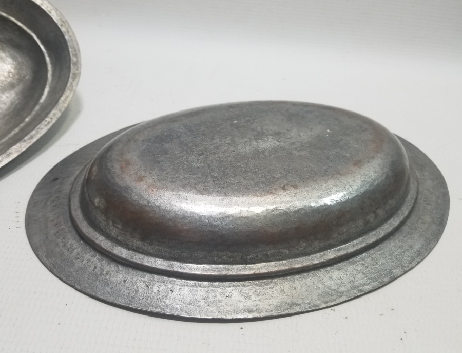 HİLAL TUTMAÇLI OSMANLI DÖNEMİ BAKIR KAPAKLI KAYIK TABAK