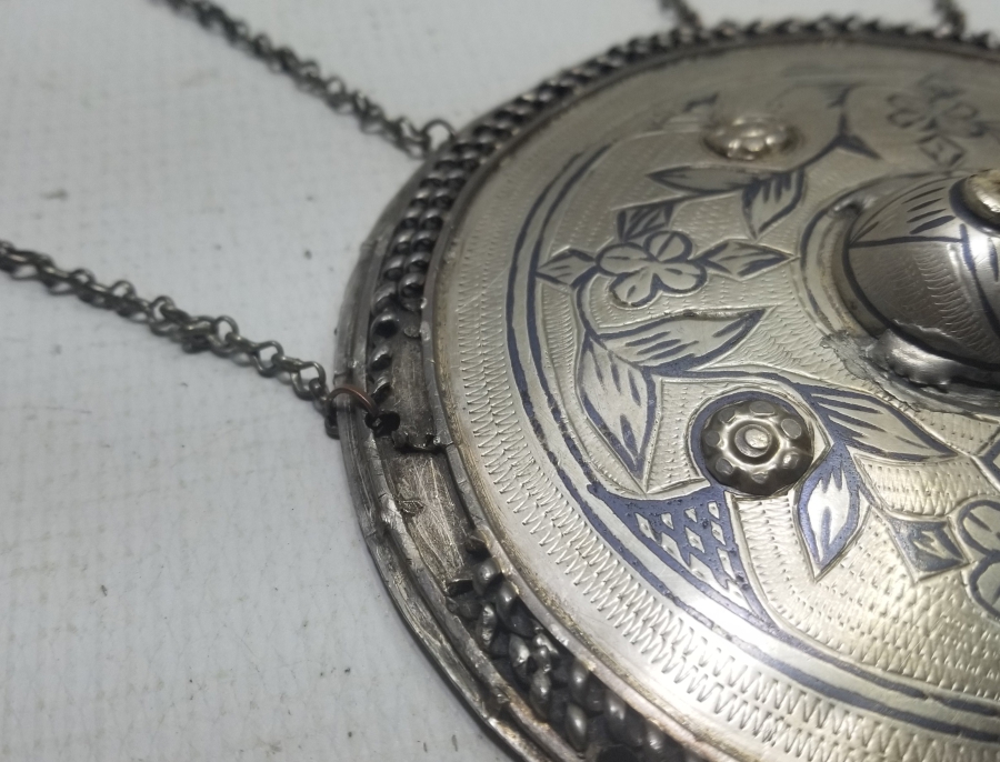 OSMANLI DÖNEMİ SAVATLI GÜMÜŞ GELİN TEPELİĞİ