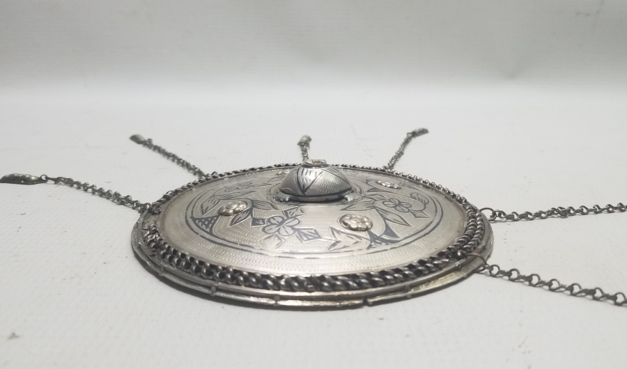 OSMANLI DÖNEMİ SAVATLI GÜMÜŞ GELİN TEPELİĞİ