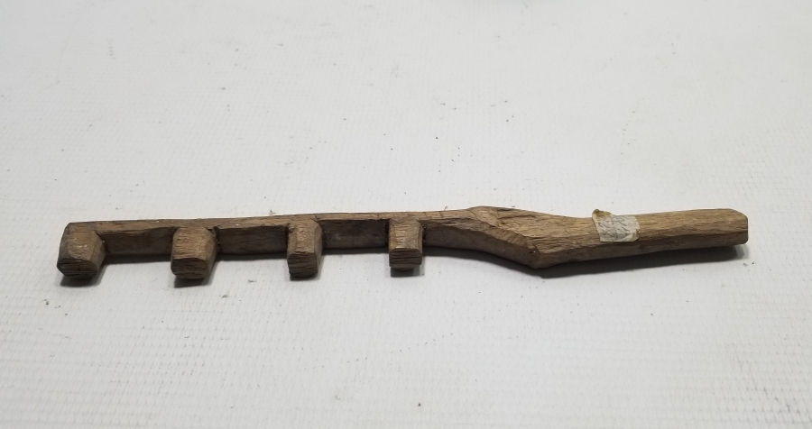 OSMANLI DÖNEMİ EL YAPIMI AHŞAP AMBAR ANAHTARI