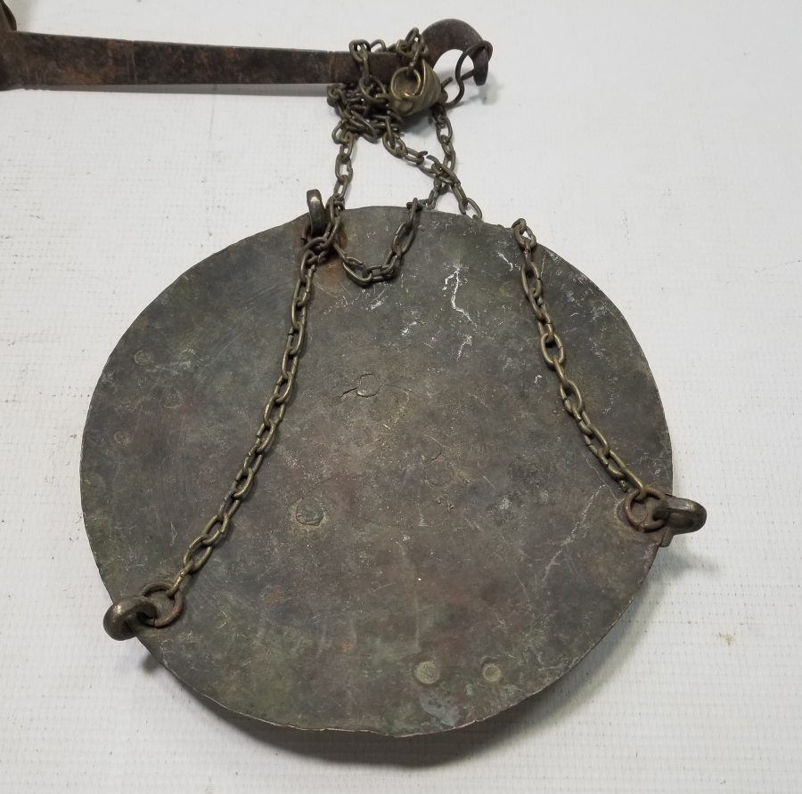 KEFELERİ BOL DAMGALI OSMANLI DÖNEMİ KEFELİ TERAZİ