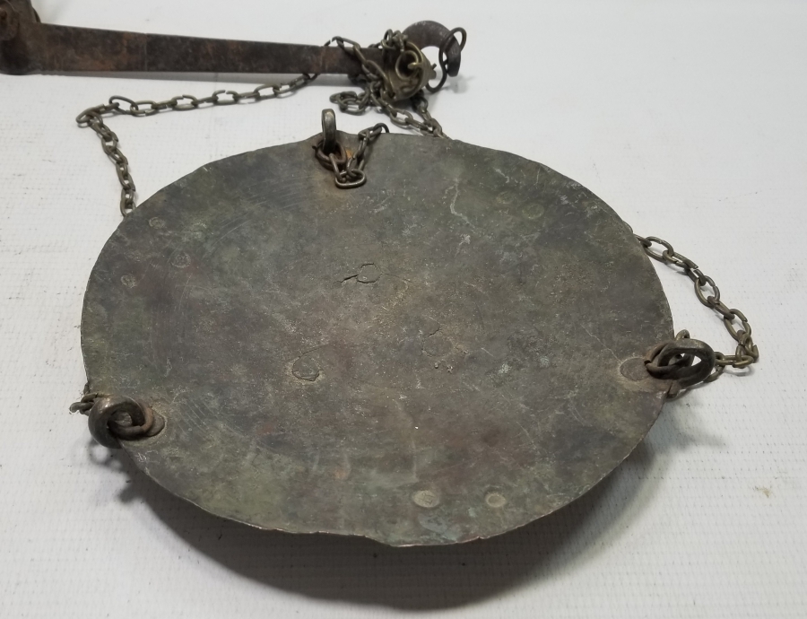 KEFELERİ BOL DAMGALI OSMANLI DÖNEMİ KEFELİ TERAZİ