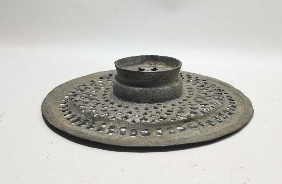 OSMANLI DÖNEMİ TESTERE İŞÇİLİKLİ İBRİK SÜZGECİ