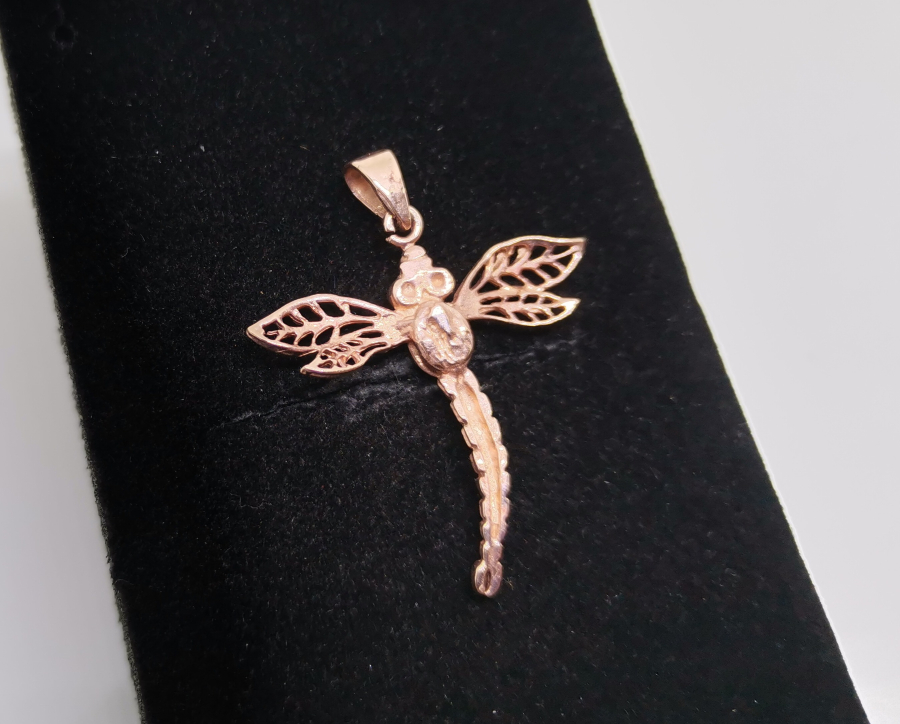 ELMAS TAŞLI YUSUFÇUK MODELİ KOLYE UCU