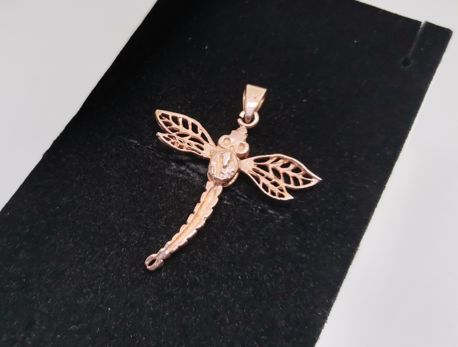 ELMAS TAŞLI YUSUFÇUK MODELİ KOLYE UCU