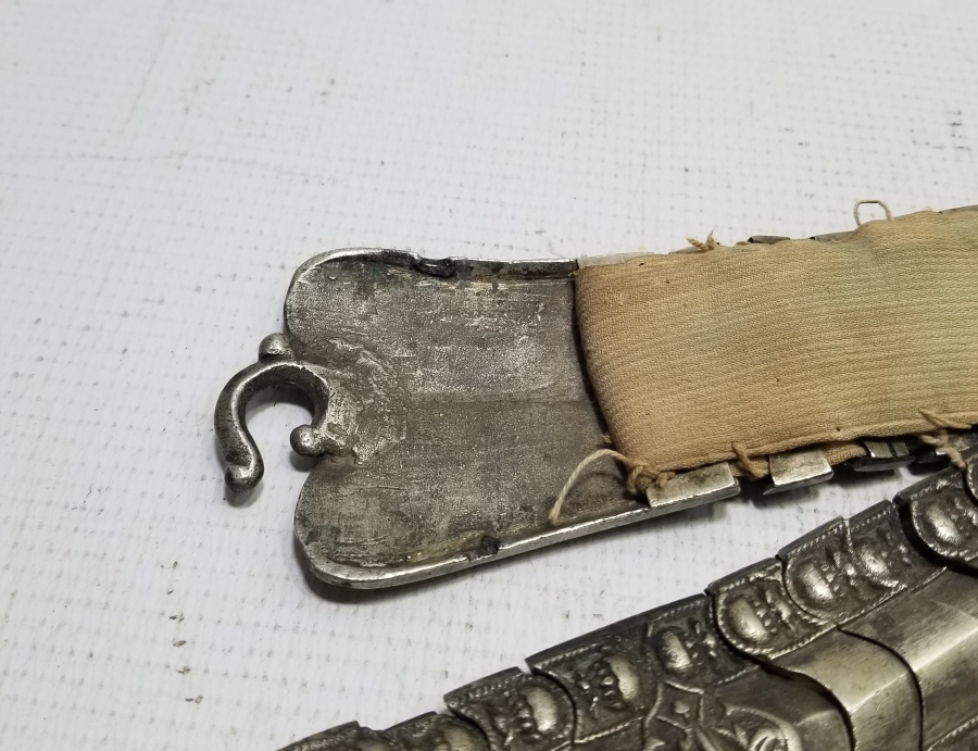 KABARTMA İŞÇİLİKLİ OSMANLI DÖNEMİ NADİR TİPTE GELİN KEMERİ