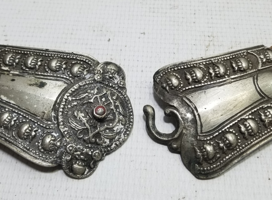 KABARTMA İŞÇİLİKLİ OSMANLI DÖNEMİ NADİR TİPTE GELİN KEMERİ