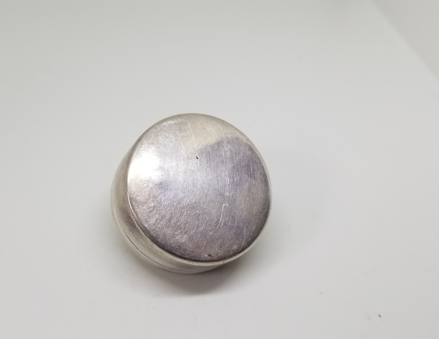 DAMLA KEHRİBARLI OSMANLI DÖNEMİ GÜMÜŞ KAPAKLI KUTU