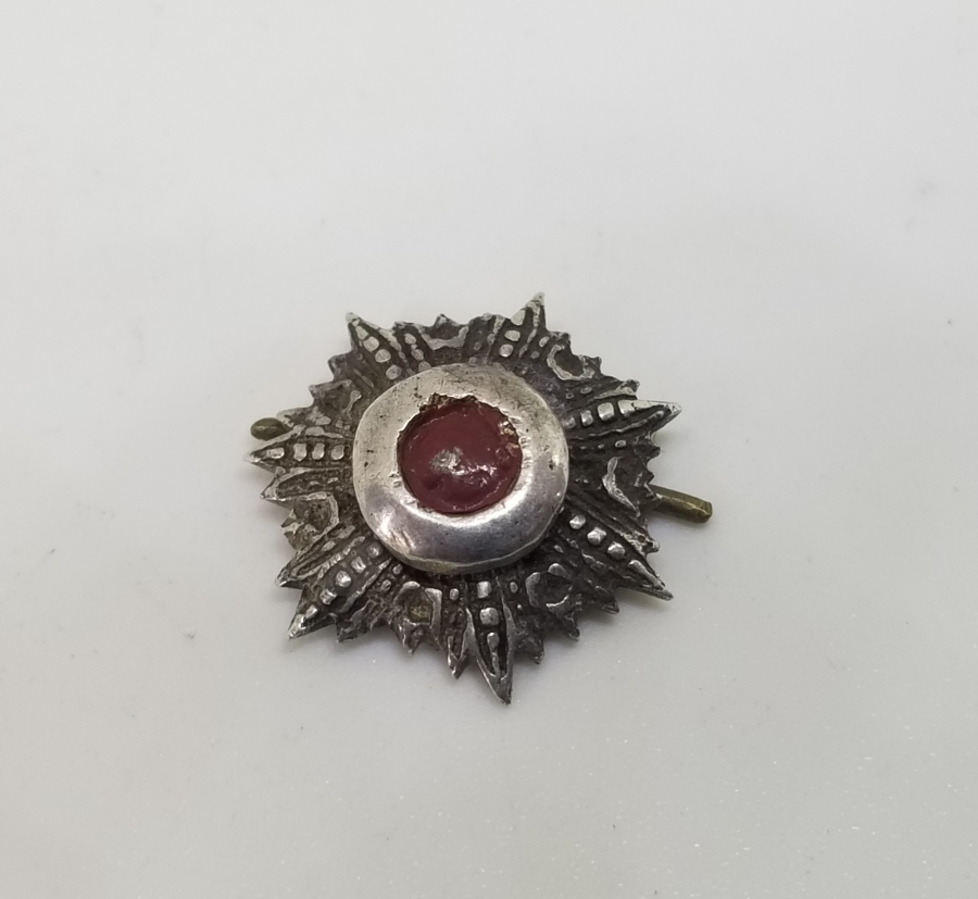 OSMANLI DÖNEMİ MİNYATÜR GÜMÜŞ MECİDİ NİŞANI ŞEMSESİ