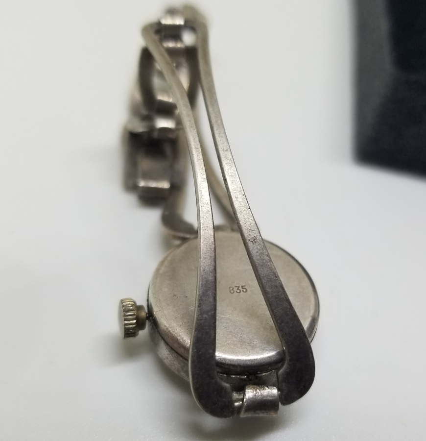 ANTİKA KURMALI GÜMÜŞ KOL SAATİ