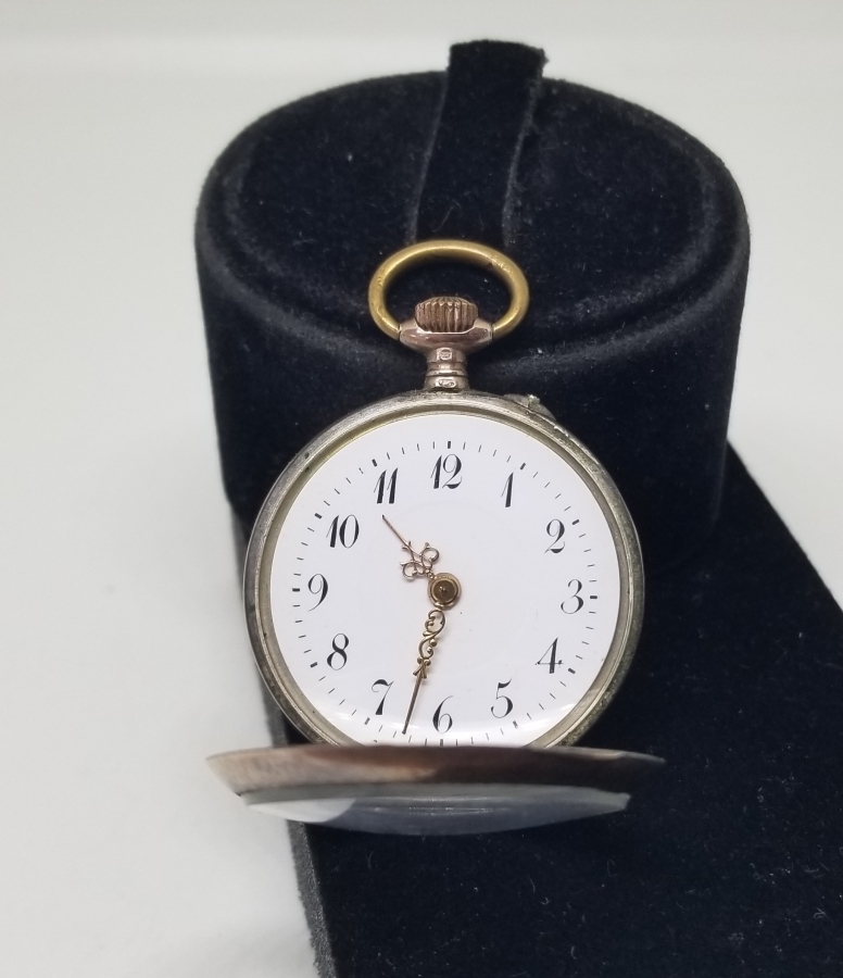 GÜMÜŞ KASA ANTİKA CEP SAATİ