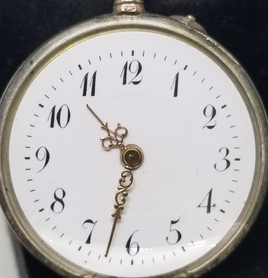 GÜMÜŞ KASA ANTİKA CEP SAATİ