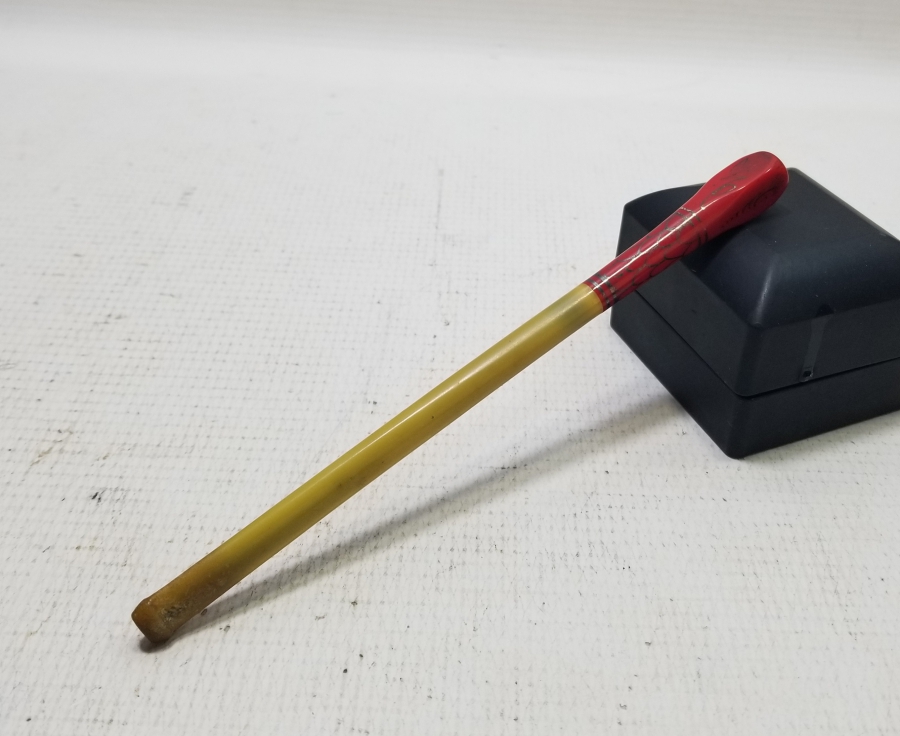 UCU OSMANLICA YAZILI OSMANLI DÖNEMİ KATALİN SİGARA AĞIZLIĞI