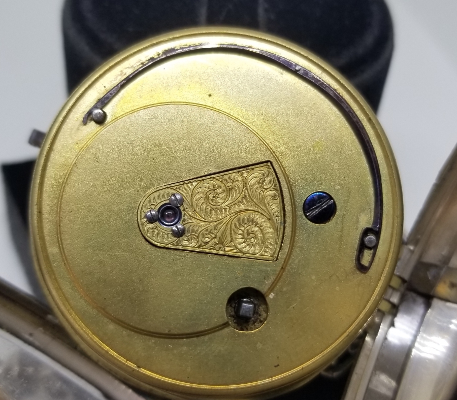 NADİR TİPTE GÜMÜŞ KASA YARIM PRİOR CEP SAATİ