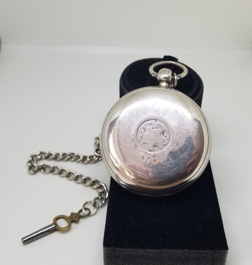 NADİR TİPTE GÜMÜŞ KASA YARIM PRİOR CEP SAATİ