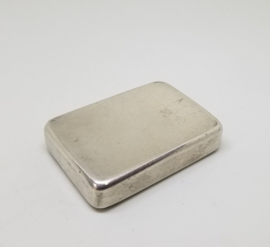 1900 BAŞLARI ÇOK NADİR MİNELİ GÜMÜŞ ÇEKİRGE KUTUSU