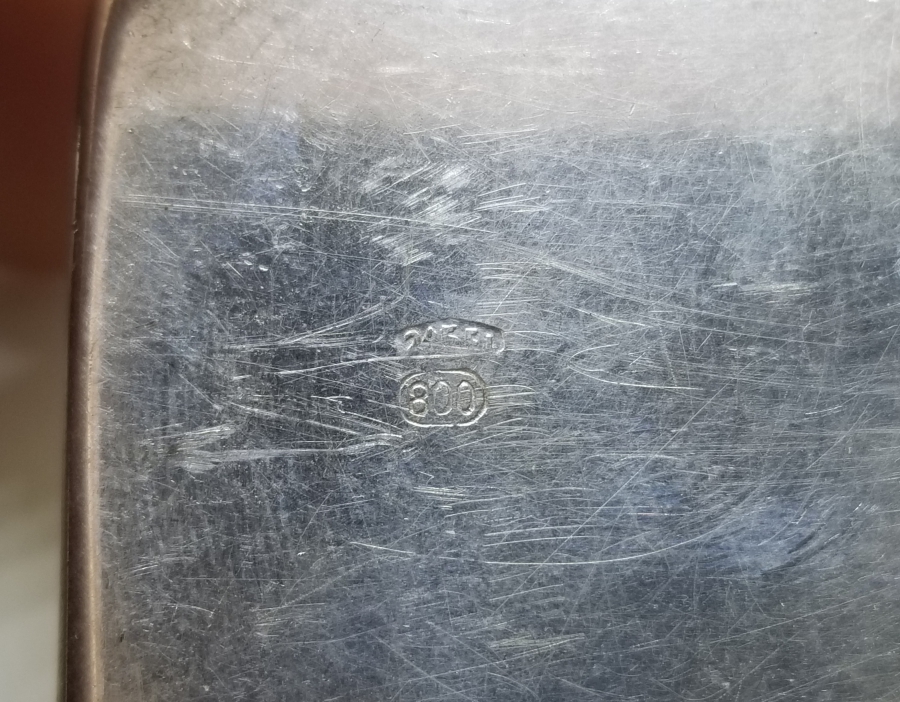 1900 BAŞLARI ÇOK NADİR MİNELİ GÜMÜŞ ÇEKİRGE KUTUSU