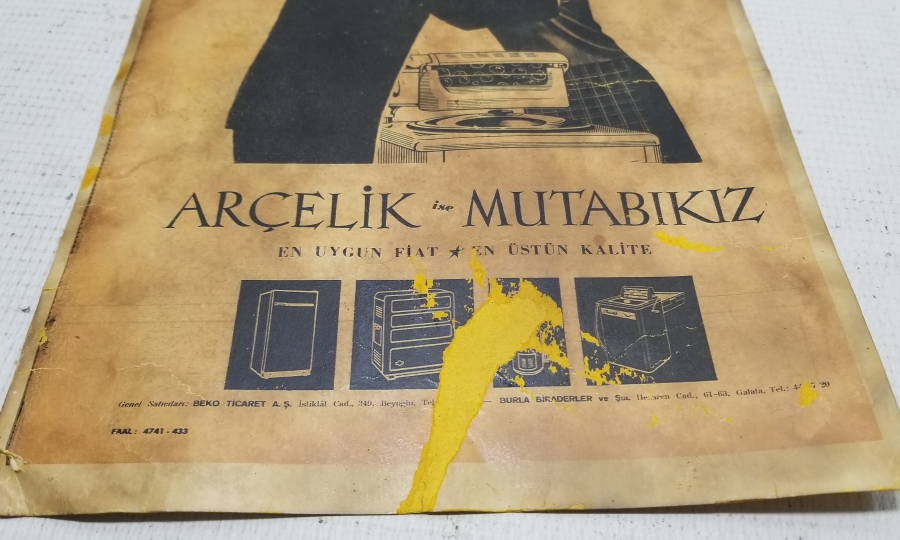ANTİKA ARÇELİK REKLAM AFİŞİ