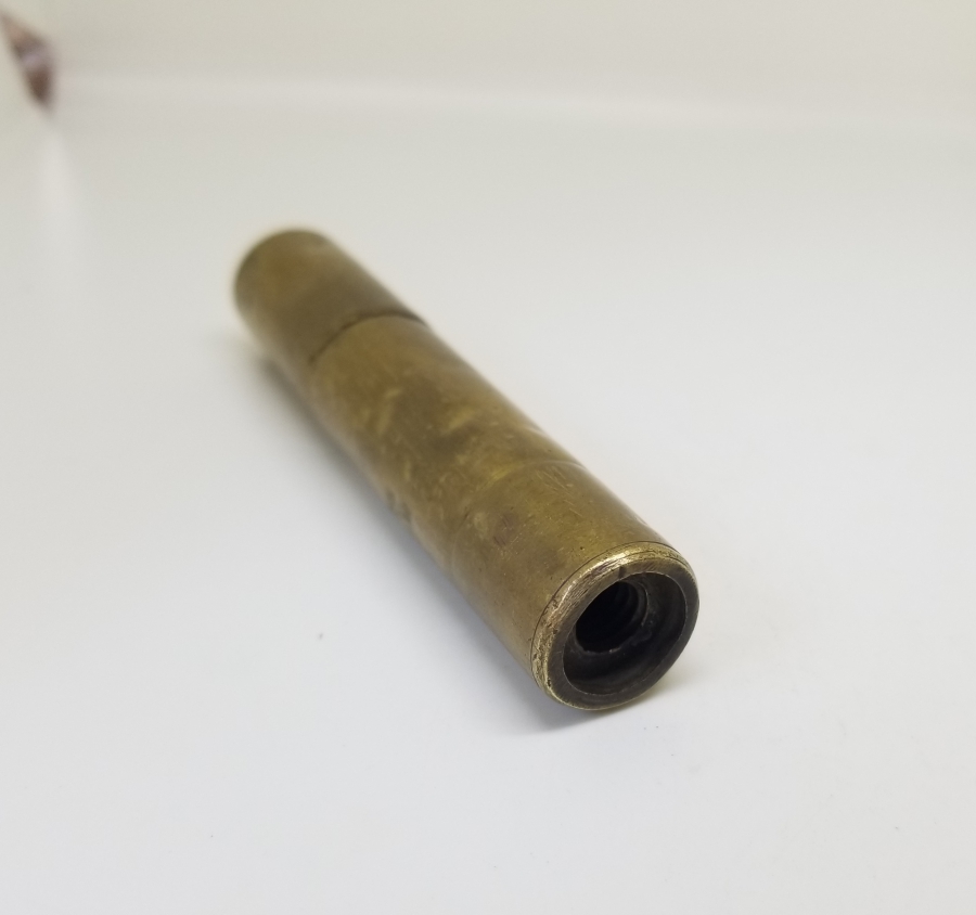 1. DÜNYA SAVAŞI DÖNEMİ NADİR SİPER SANATI ENFİELD YAĞDANLIĞINDAN YAPILMIŞ ÇAKMAK