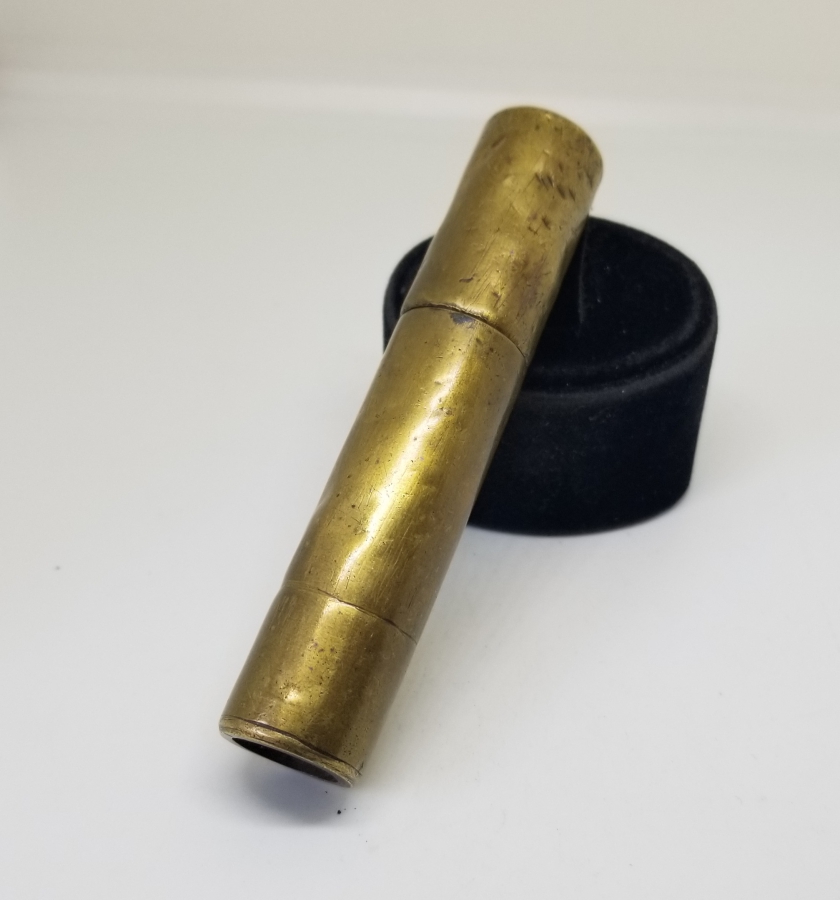 1. DÜNYA SAVAŞI DÖNEMİ NADİR SİPER SANATI ENFİELD YAĞDANLIĞINDAN YAPILMIŞ ÇAKMAK