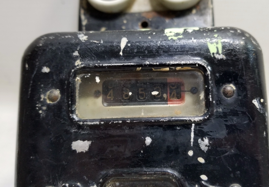 1930LARDAN ANTİKA NADİR ELEKTRİK SAYACI