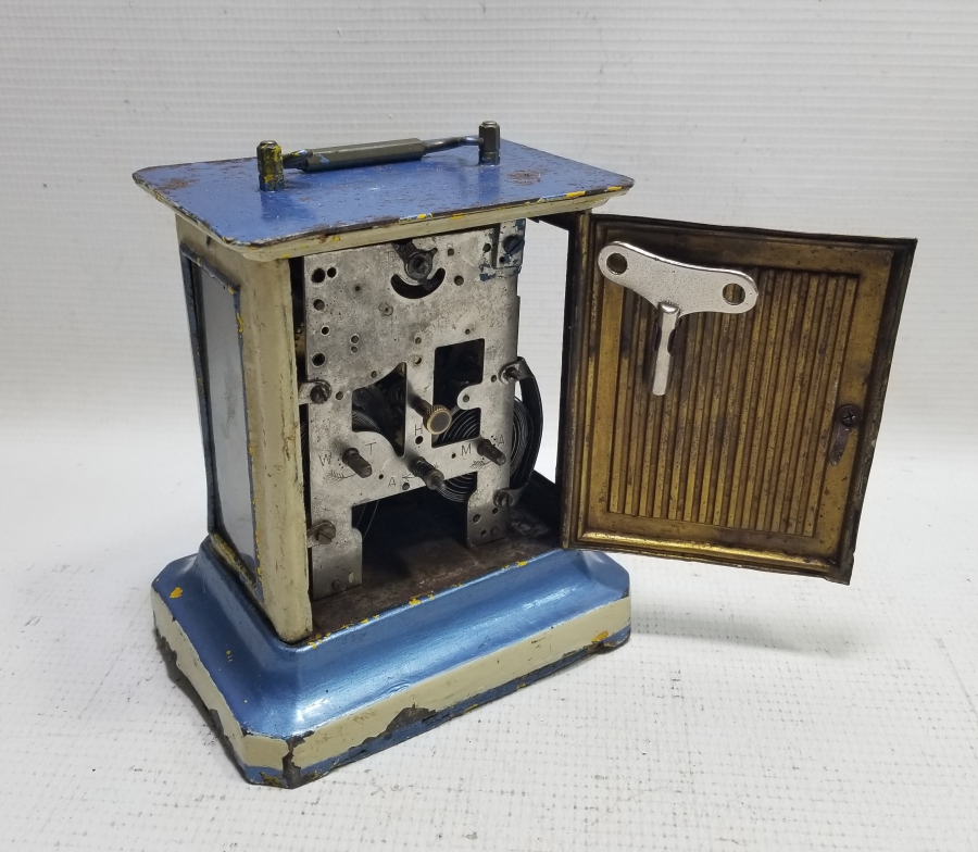 ÇALIŞIR DURUMDA OSMANLI DÖNEMİ LATERNALI MASA SAATİ