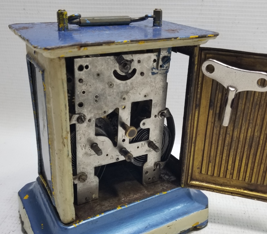 ÇALIŞIR DURUMDA OSMANLI DÖNEMİ LATERNALI MASA SAATİ