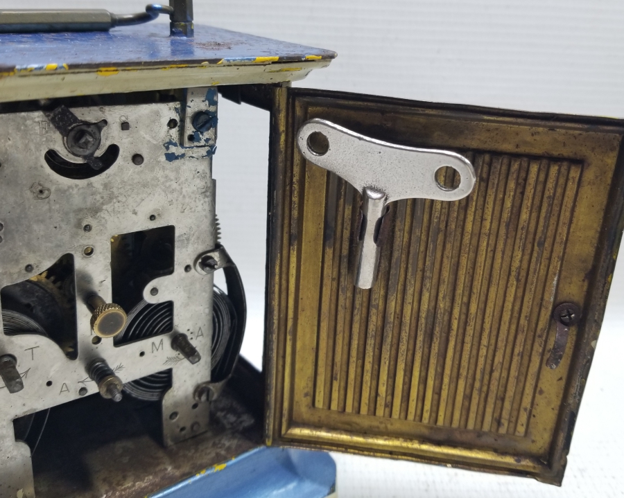 ÇALIŞIR DURUMDA OSMANLI DÖNEMİ LATERNALI MASA SAATİ