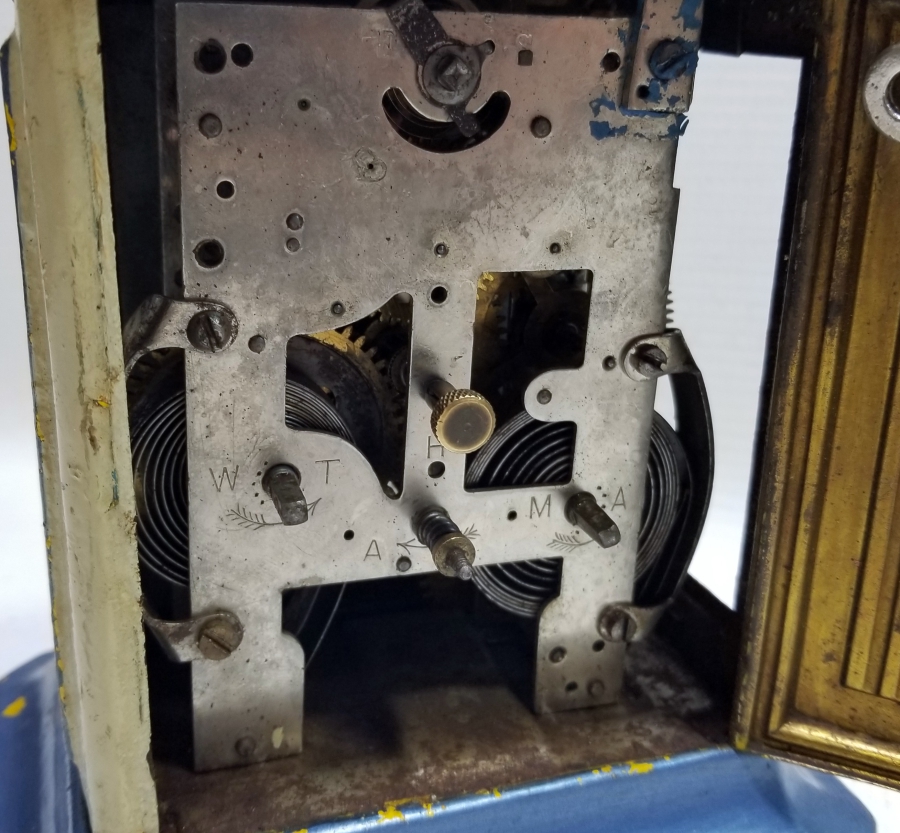 ÇALIŞIR DURUMDA OSMANLI DÖNEMİ LATERNALI MASA SAATİ