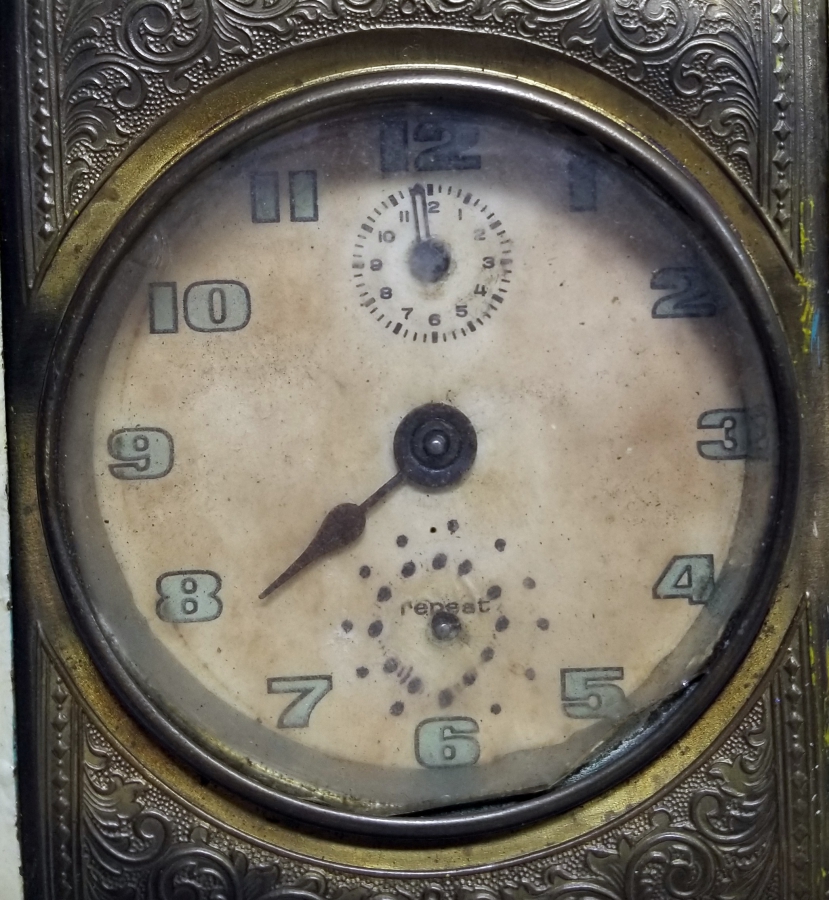 ÇALIŞIR DURUMDA OSMANLI DÖNEMİ LATERNALI MASA SAATİ