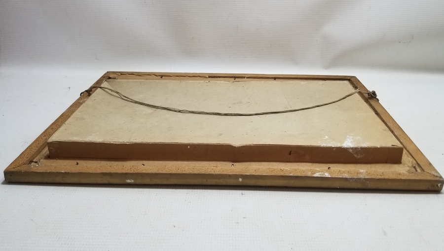 EL BOYAMA NADİR FORMDA CAMALTI PANO