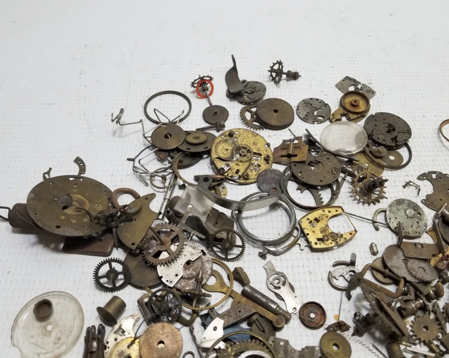 ANTİKA CEP VE KOL SAATİ PARÇALARI LOTU