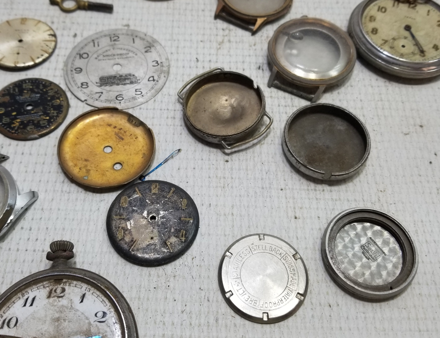 OSMANLI VE CUMHURİYET DÖNEMİ SAAT PARÇALARI LOTU