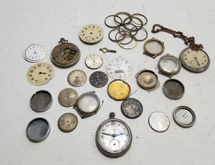 OSMANLI VE CUMHURİYET DÖNEMİ SAAT PARÇALARI LOTU